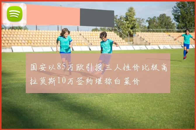 国安以85万欧引援三人性价比极高拉莫斯10万签约堪称白菜价